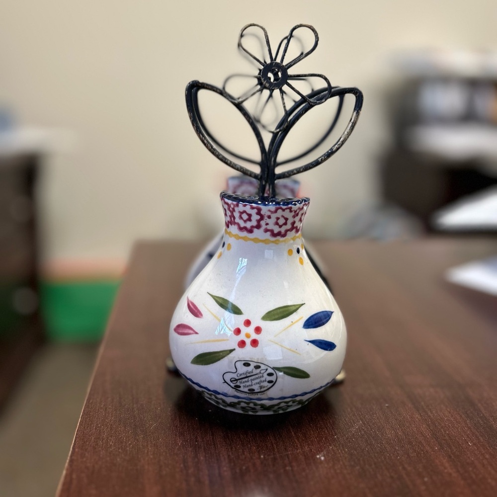 Temp-Tations Old World Confetti Salt & Pepper Shakers with Napkin Holder